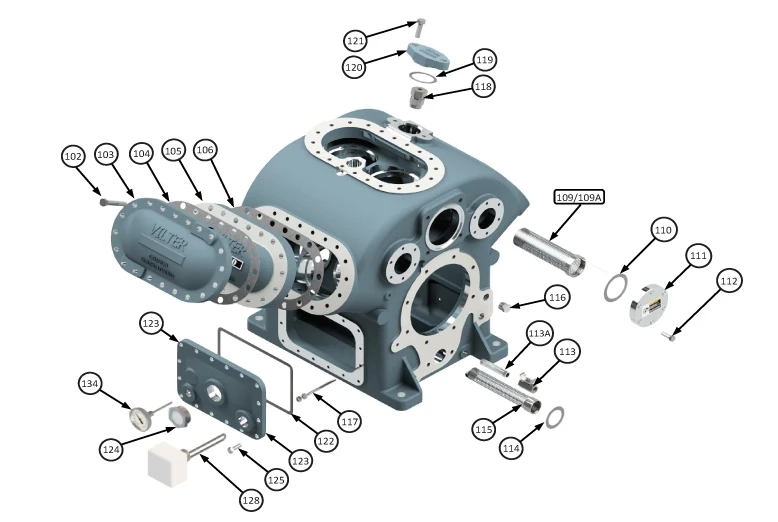 Basic Frame & Covers exploded parts diagram