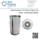 Alternative Vilter Gen Oil filter element with gasket