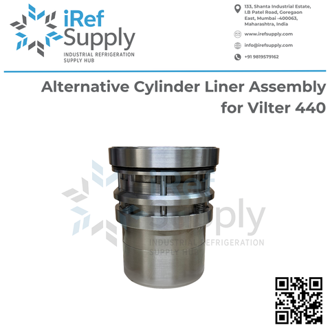 Alternative Vilter 440 Liner, cylinder with control capacity (A33179B) — Vilter-compatible aftermarket part